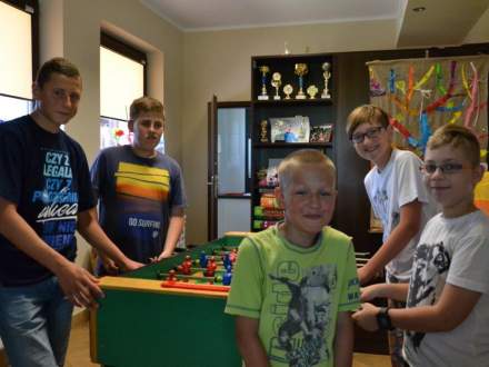 Zajęcia wakacyjne w świetlicy środowiskowej w Bąkowie